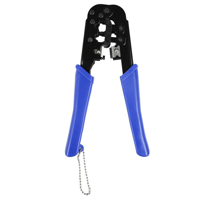 Benson Modulaire tangset - 25-delig - Inclusief RJ12 en RJ45 stekkers - Blauw of rood