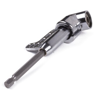 Benson Haakse bithouder schroevendraaier - 105 graden hoek - magnetische bitopname - afneembare handgreep