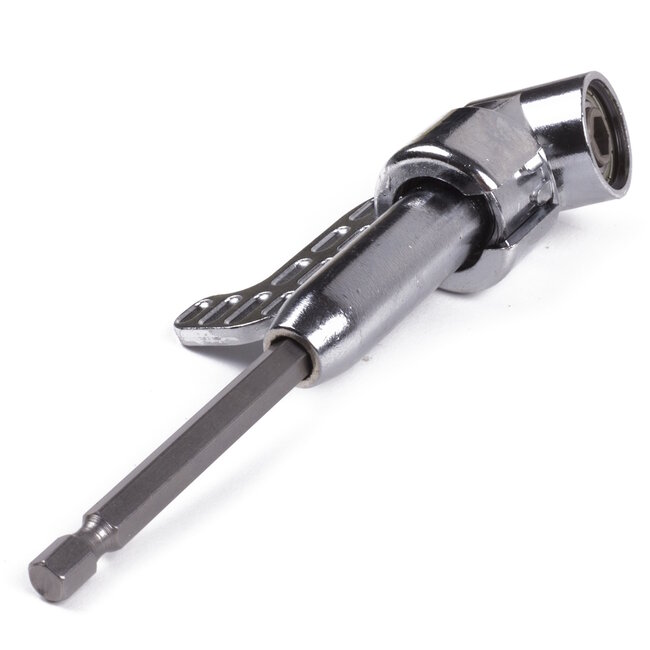 Benson Haakse bithouder schroevendraaier - 105 graden hoek - magnetische bitopname - afneembare handgreep