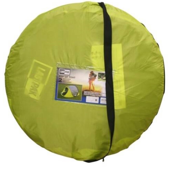 Lastpak Pop-up tent - waterdicht - UV-bescherming - 245 x 145 x 95 cm - voor 2 personen