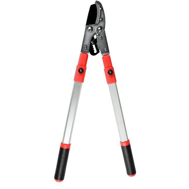 Benson 3-traps takkenschaar - uitschuifbaar tot 100 cm - aluminium - teflon coating - anti-slip handvatten