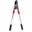 Benson 3-traps takkenschaar - uitschuifbaar tot 100 cm - aluminium - teflon coating - anti-slip handvatten