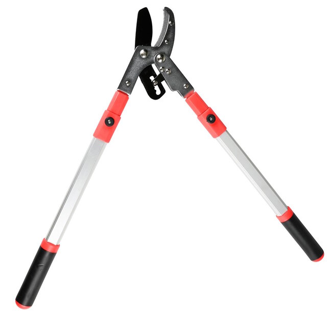 Benson 3-traps takkenschaar - uitschuifbaar tot 100 cm - aluminium - teflon coating - anti-slip handvatten