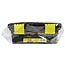 Benson Compacte gereedschapskist - lichtgewicht - 25 x 12,5 x 10 cm - zwart/geel