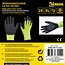 Benson Winterhandschoenen - Latex Grip - Gebreid - Neon Geel - XL