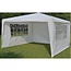 Benson Paviljoen partytent - 3 zijwanden - 2,9 x 2,9 x 2,5 meter - wit
