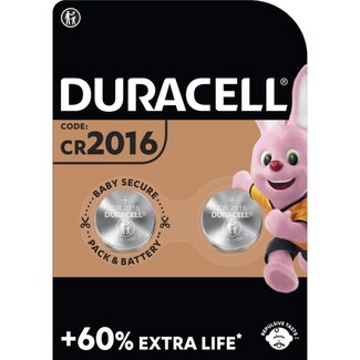 Duracell Lithium knoopcel batterijen - 3V - Duopack - Ø 20 × 1.6 mm