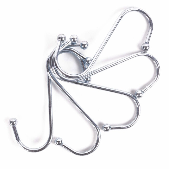Benson S-haken - verzonken staal - 100 mm - 50 kg draagkracht - 5 stuks