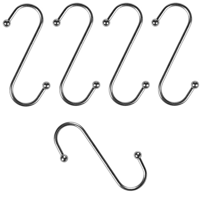 Benson S-haken - verzonken staal - 100 mm - 50 kg draagkracht - 5 stuks