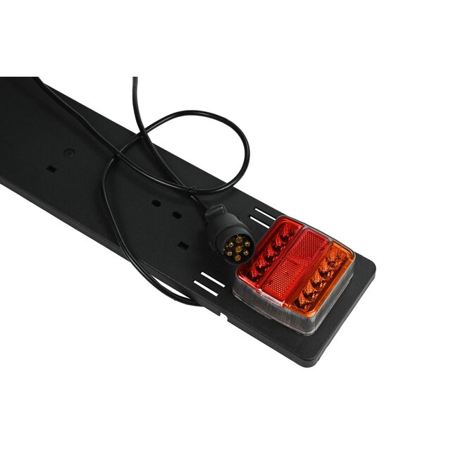 Benson LED verlichtingsbalk - 75 cm - 1,5 m kabel - 7-polige stekker - zwart