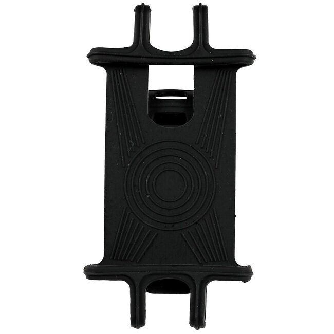 Benson Universele fiets telefoonhouder - verstelbaar - zwart