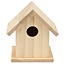 Benson Houten vogelhuisje bouwpakket - creatief schilderen en decoreren - 11 x 10 x 12 cm