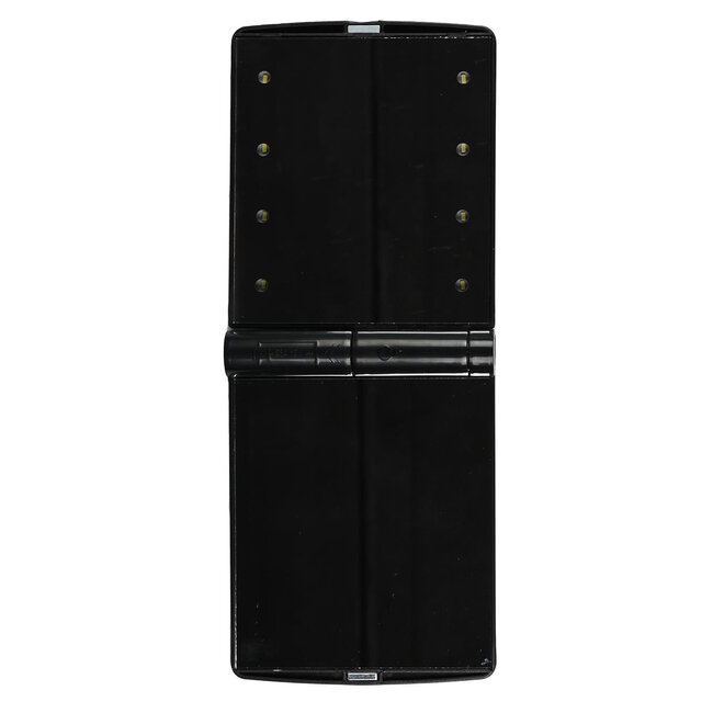 Benson Dubbelzijdige make-up spiegel - 8 LED lampjes - draagbaar en stijlvol - 11,5 x 8,5 cm