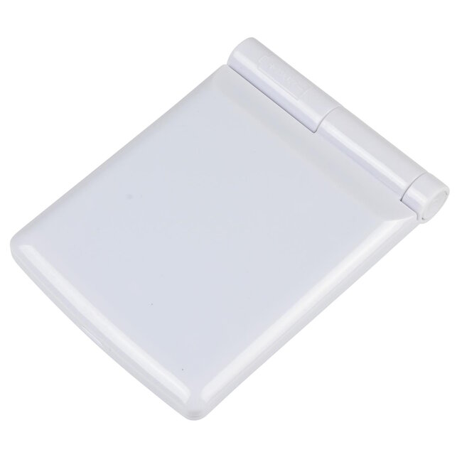 Benson Dubbelzijdige make-up spiegel - 8 LED lampjes - draagbaar en stijlvol - 11,5 x 8,5 cm