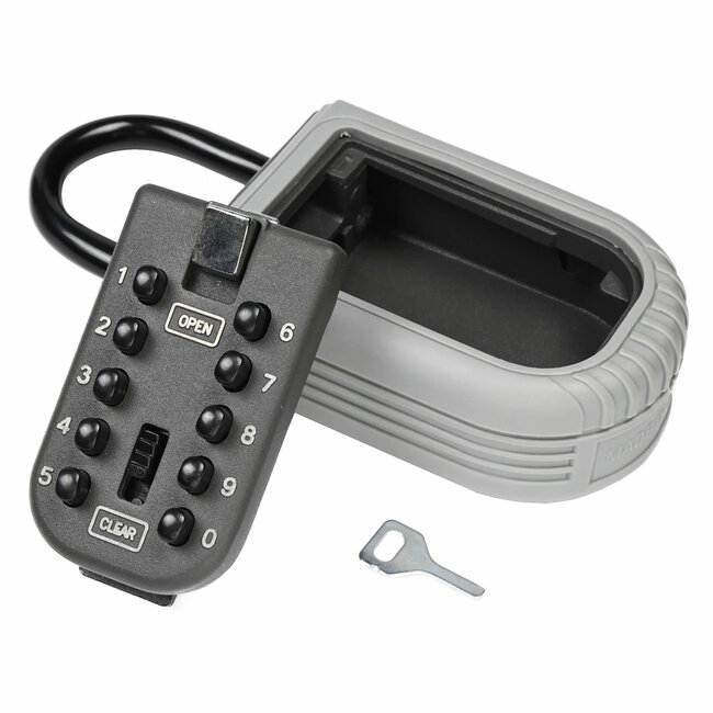 Stahlex Stalen sleutelkluis - cijferslot - weerbestendig - 155 x 63 x 46 mm