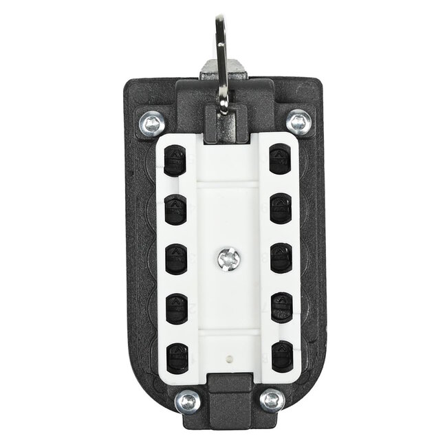 Stahlex Stalen sleutelkluis - cijferslot - weerbestendig - 155 x 63 x 46 mm