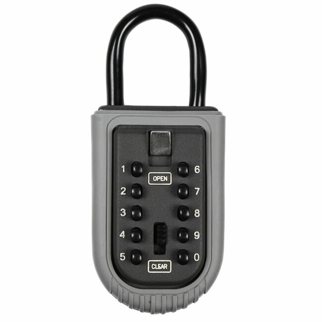 Stahlex Stalen sleutelkluis - cijferslot - weerbestendig - 155 x 63 x 46 mm