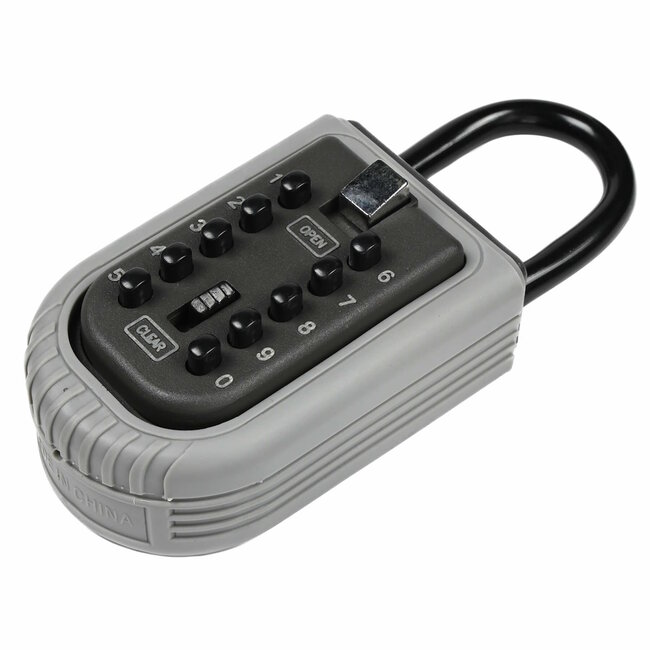 Stahlex Stalen sleutelkluis - cijferslot - weerbestendig - 155 x 63 x 46 mm