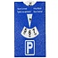 Benson Parkeerschijf - Europees model - 15 x 11 cm - Blauw