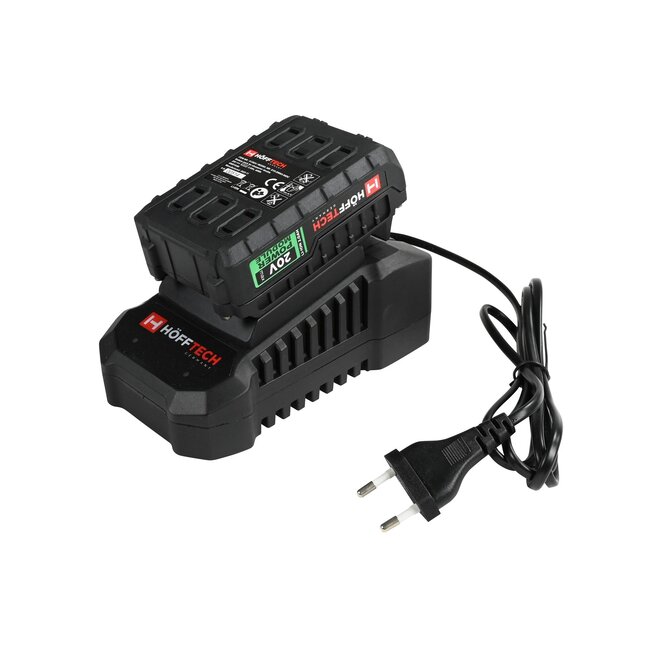 Hofftech Draadloze slijpmachine - multifunctioneel - 20V - antislip - inclusief accu en toebehoren