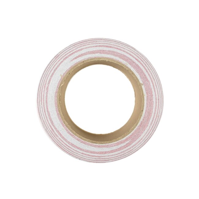 Benson Reflecterende tape - Rood en wit - 50 mm x 17 meter - Verhoogde zichtbaarheid en veiligheid