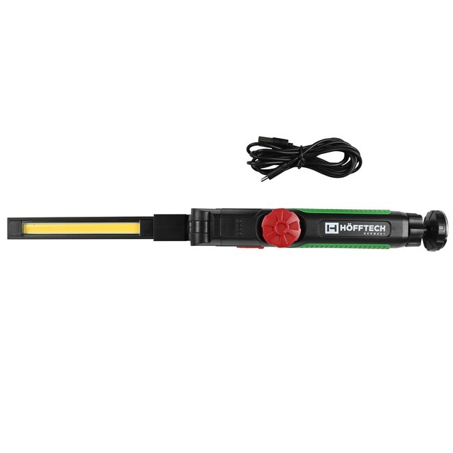 Hofftech Looplamp - COB 5W - Geleidelijk dimbaar - Oplaadbaar - Opvouwbaar - 600 lumen