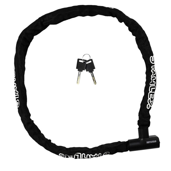 Stahlex Kettingslot - Gehard Staal - Ø 6 x 1200 mm - Extra Veiligheidssleutels - Beschermhoes