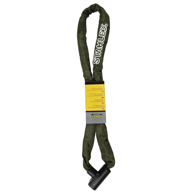 Stahlex Kettingslot - gehard staal - Ø 6 x 1200 mm - mix kleur - veiligheidssleutels