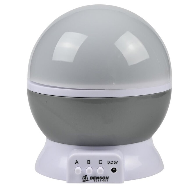 Benson Magische sterrenhemel projector - 360-graden rotatie - 3 standen - USB en batterij