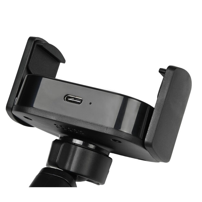 Benson Telefoonhouder auto met draadloze oplader - 360° rotatie - 15W snelladen - uitschuifbare arm