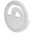 Benson LED selfie ringlicht - 36 LED's - 3 lichtstanden - oplaadbaar - clipbevestiging