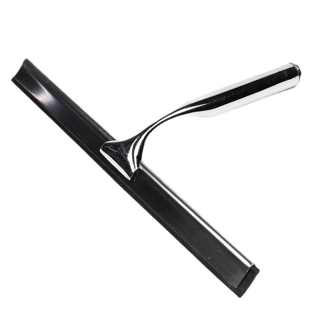 Benson Badkamerwisser met houder - roestvrij staal - 25 cm - chroom