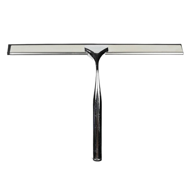 Benson Badkamerwisser met houder - roestvrij staal - 25 cm - chroom