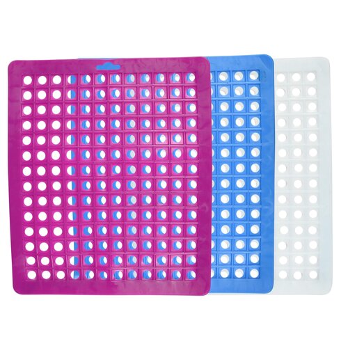 Benson Gootsteenmat PVC - Vierkant - 30 x 25 cm Benson Gootsteenmat PVC - Vierkant - 30 x 25 cm