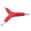 Benson 3-weg inbussleutel - compact ontwerp - Kraton grip - 4, 5, 6 mm