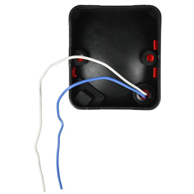 Benson Mistachterlicht - Compact - Rood - 85 x 75 mm - Inclusief Bevestigingsmateriaal