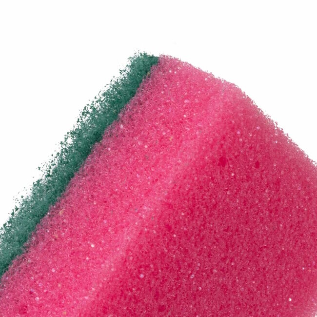 Merkloos Mini schuursponsen - set van 14 - duurzaam en effectief - compact formaat