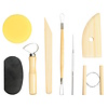 Benson 8-delige Klei Sculptuur Gereedschapset - Uw Complete Boetseeroplossing Benson 8-delige Klei Sculptuur Gereedschapset - Uw Complete Boetseeroplossing