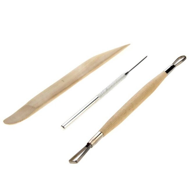 Benson 8-delige klei sculptuur gereedschapset - veelzijdig en draagbaar - ideaal voor creatievelingen