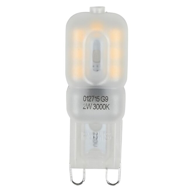 Benson LED steeklampje - warm wit licht - energiezuinig - 2 watt - G9 fitting - spatwaterdicht