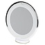 Benson LED make-up spiegel - 5x vergroting - heldere led-ring - sterke zuignap - wit - compact