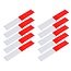 Benson Reflectiestrips - Verhoogde Zichtbaarheid - Zelfklevend - 5x30 cm - 10 stuks