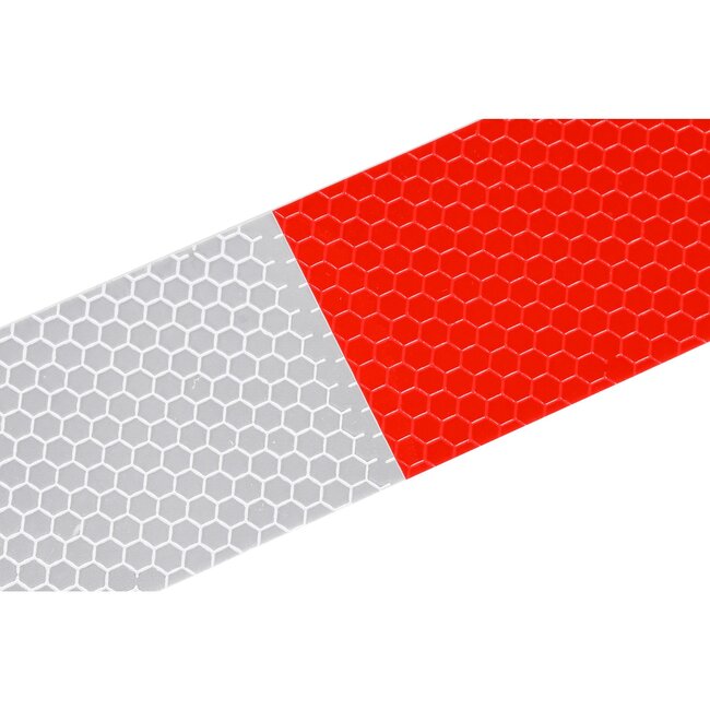 Benson Reflectiestrips - Verhoogde Zichtbaarheid - Zelfklevend - 5x30 cm - 10 stuks