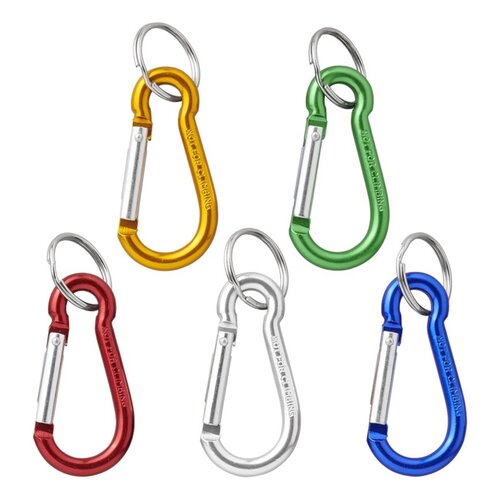 Seilflechter Aluminium Karabijnhaak - 5 x 50 mm - per stuk Seilflechter Aluminium Karabijnhaak - 5 x 50 mm - per stuk