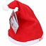 Christmas Gifts Feestelijke kerstmuts - rood/wit - polyester - 29 cm - unisex