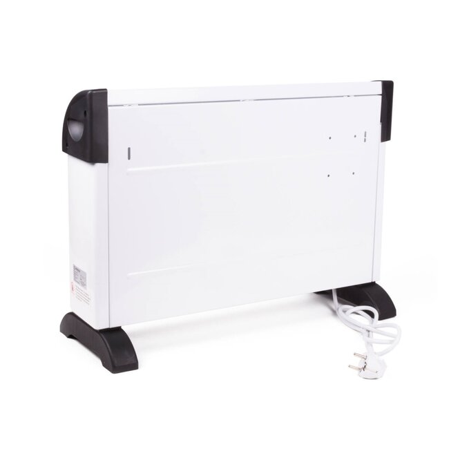 Benson Flexibele convector heater - 3 standen - Oververhittingsbeveiliging - Compact - Wit