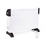 Benson Flexibele convector heater - 3 standen - Oververhittingsbeveiliging - Compact - Wit