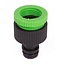 Benson Verloop adapter voor buitenkraan - geschikt voor 1/2 en 3/4 inch - duurzaam plastic