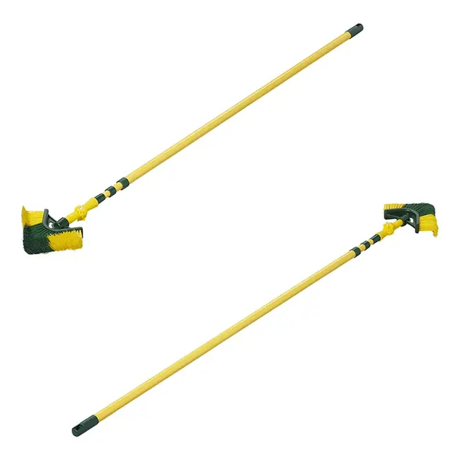 ProPlus Telescopische spinnenwebborstel - 3,6 meter - 90° kantelbaar - driehoekige vorm