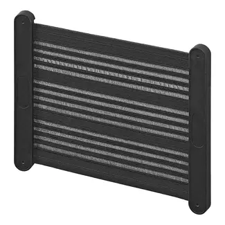 ProPlus Elastisch opbergnet - Flexibele montage - 31x26,5 cm - Inclusief schroeven - Voor camper, caravan en boot